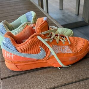Nike Men’s size 12 Ja1 mismatch colorway basketball shoes